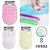 TAPETE PVC OVAL BANHEIRO VENTOSA TRANSCOLOR - Imagem 1