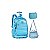 KIT ESCOLAR REBECCA BONBON RB2414 9762 AZUL - Imagem 1