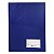 PASTA CATALOGO PVC COM VISOR 10 ENV AZUL POLIBRAS - Imagem 1