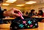 Estojo escolar nylon estampado feminino Daterra - Imagem 3