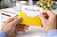 Envelope Visita Amarelo 72x108mm 80g Foroni – Ideal para Cartões e Convites - Imagem 1