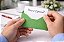 Envelope Visita verde 72x108mm 80g Foroni – Ideal para Cartões e Convites - Imagem 1