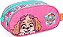 Estojo Escolar Patrulha Canina Feminino com 3 Zíperes Luxcel – Rosa Organizador Infantil - Imagem 3