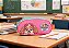 Estojo Escolar Patrulha Canina Feminino com 3 Zíperes Luxcel – Rosa Organizador Infantil - Imagem 4
