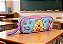 Estojo Escolar Duplo Pooh PO24575F 8916 – Organizador Infantil com 2 Zíperes - Imagem 3