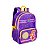 Mochila 3 Palavrinhas Infantil Roxa Plante o Bem Escolar - Imagem 2