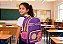 Mochila 3 Palavrinhas Infantil Roxa Plante o Bem Escolar - Imagem 1