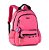 Mochila Escolar Luluca LU27033 Infantil Feminina Resistente SORTIDA - Imagem 1