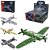 Blocos de Montar Inblox Combate Aéreo AKT4456 Ark Brasil SORTIDO - Imagem 1