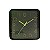 Relógio de Parede Quadrado 20cm Home Art – Moderno e Decorativo - Imagem 2