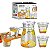 Conjunto com Jarra 1050ml + 4 Copos 245ml Rio Home – Kit de Bebidas em Vidro - Imagem 2