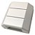 Arandela  JN-10 BR LED 6W IP65 3000K - Imagem 1