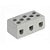 Conector 10mm 3 Polos Porcelana Foxlux - Imagem 1