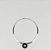 Choker Elegante Orbe Central com Zircônia - Imagem 1