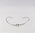 Choker Elegante Aberta Detalhe com Nó - Imagem 1