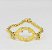 Choker Elegante Pirita em Design Orgânico - Imagem 1