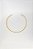 Choker Minimalista Aro Retorcido Twist Aberta - Imagem 1