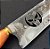 FACA PICANHEIRA MASTER AÇO INOX BRUTFORGE 10 POLEGADAS CAVEIRA JUSTICEIRO PISTOLA - Imagem 3