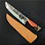 FACA PICANHEIRA MASTER AÇO INOX BRUTFORGE 10 POLEGADAS CAVEIRA JUSTICEIRO PISTOLA - Imagem 4