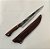 FACA TRADICIONAL AÇO CARBONO BRUTFORGE 10 POLEGADAS CHURRASCO CLASSICA - Imagem 1