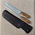 KIT FACA E CHAIRA AÇO INOX POLIDO 10 POLEGADAS CLASSICO - Imagem 2