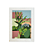SERIGRAFIA JARDIM VERDE E ROSA - Imagem 1