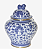 POTICHE EM PORCELANA - 22974 - Imagem 1