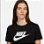 Camiseta Nike Sportswear Essentials Feminina Preto P - Athletes - Imagem 1