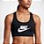 Top Nike Swoosh Futura Preto G - Athletes - Imagem 1