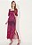 Vestido Colcci Midi Com Mangas Bufantes Flores Power M - Izibida - Imagem 3
