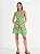 Vestido Colcci Loose Azulejos Com Amarração  P - Izibida - Imagem 1