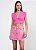 Blusa Colcci Slim Cropped Canelada Rosa M - Izibida - Imagem 1