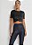 Blusa Colcci Transpassada Sport Studio Preta - Izibida - Imagem 1