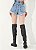 Short Jeans Colcci Bruna Com Ilhós 36 - Imagem 2