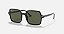 Oculos Solar Ray Ban Square Ii Acetato Rb 1973 Acetato Preto - Imagem 1