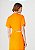 Blusa Cropped Feminina Com Amarração Laranja - Hering - Imagem 3