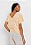 Blusa Feminina Cropped Estampada Decote V Laranja - Hering - Imagem 3