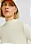 Blusa Básica Feminina Com Gola Alta Em Ribana Off White- Hering - Imagem 5