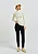 Blusa Básica Feminina Com Gola Alta Em Ribana Off White- Hering - Imagem 7