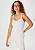 Vestido Longo Decote V Com Botões Off White - Hering - Imagem 2