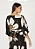 Blusa Cropped Floral Preta- Hering - Imagem 2