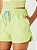 Shorts Feminino Runner Com Amarração Verde - Hering - Imagem 2