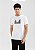 Camiseta Masculina Estampada Manga Branco - Imagem 1