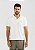 Camisa Polo Hering Masculina Manga Curta Off White - Imagem 1