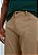 Calça Hering Em Sarja Masculina Slim Marrom - Imagem 4