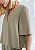 Blusa Feminina Hering Manga Sino Em Peach Touch Caqui - Imagem 2