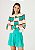 Cardigan Hering Feminino Em Tricot Listrado Verde - Imagem 2