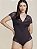 BODY MODELADOR EM RENDA E MICROFIBRA - ROXO PETUNIA  - HOPE - Imagem 1