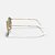 Óculos Ray-Ban ROUND METAL Dourado Lente Verde - Imagem 3
