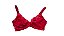 SUTIA TRIANGULO SEM BOJO SEM ARO EM RENDA - PINK EUFORIA  - HOPE - Imagem 1